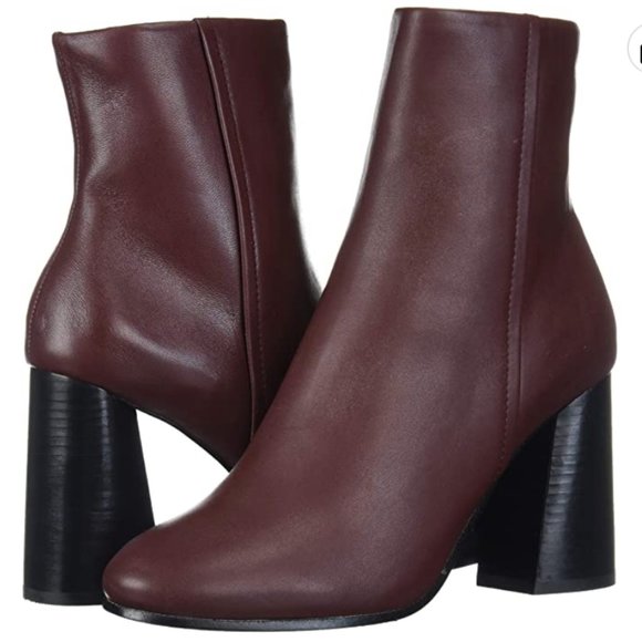 Joie Shoes - NEW Joie Lorring Bordeaux Leather Booties